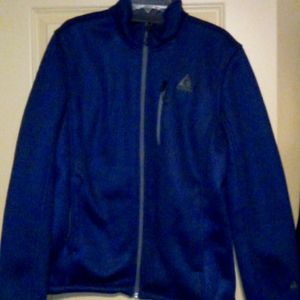 A Jerry jacket with a size of xl and the color is navy blue